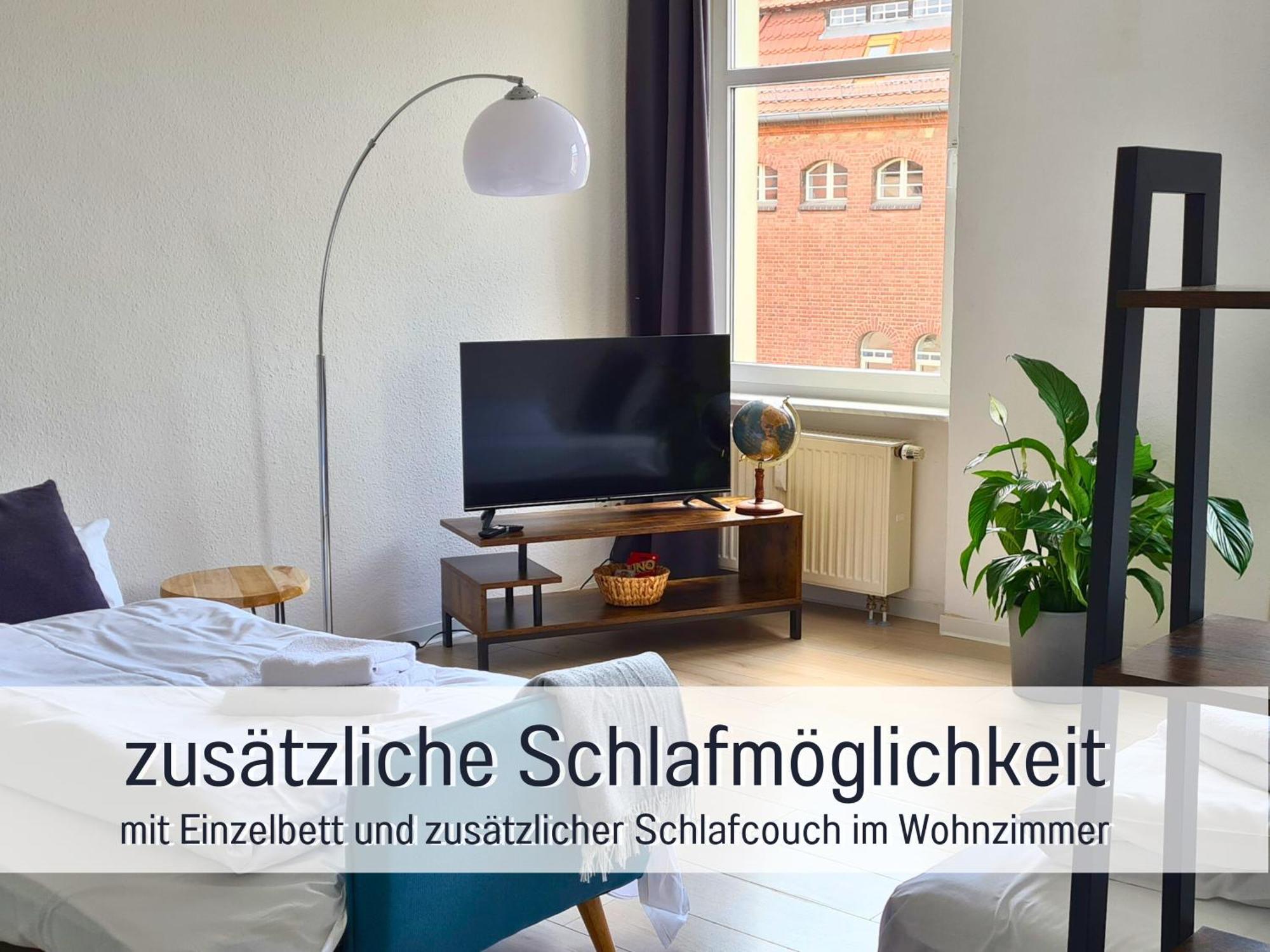 Stadtapartment By Live It - Voll Ausgestattete Kueche, Smarttv, Waschtrockner, 1-5 Pers 브란덴부르크 외부 사진