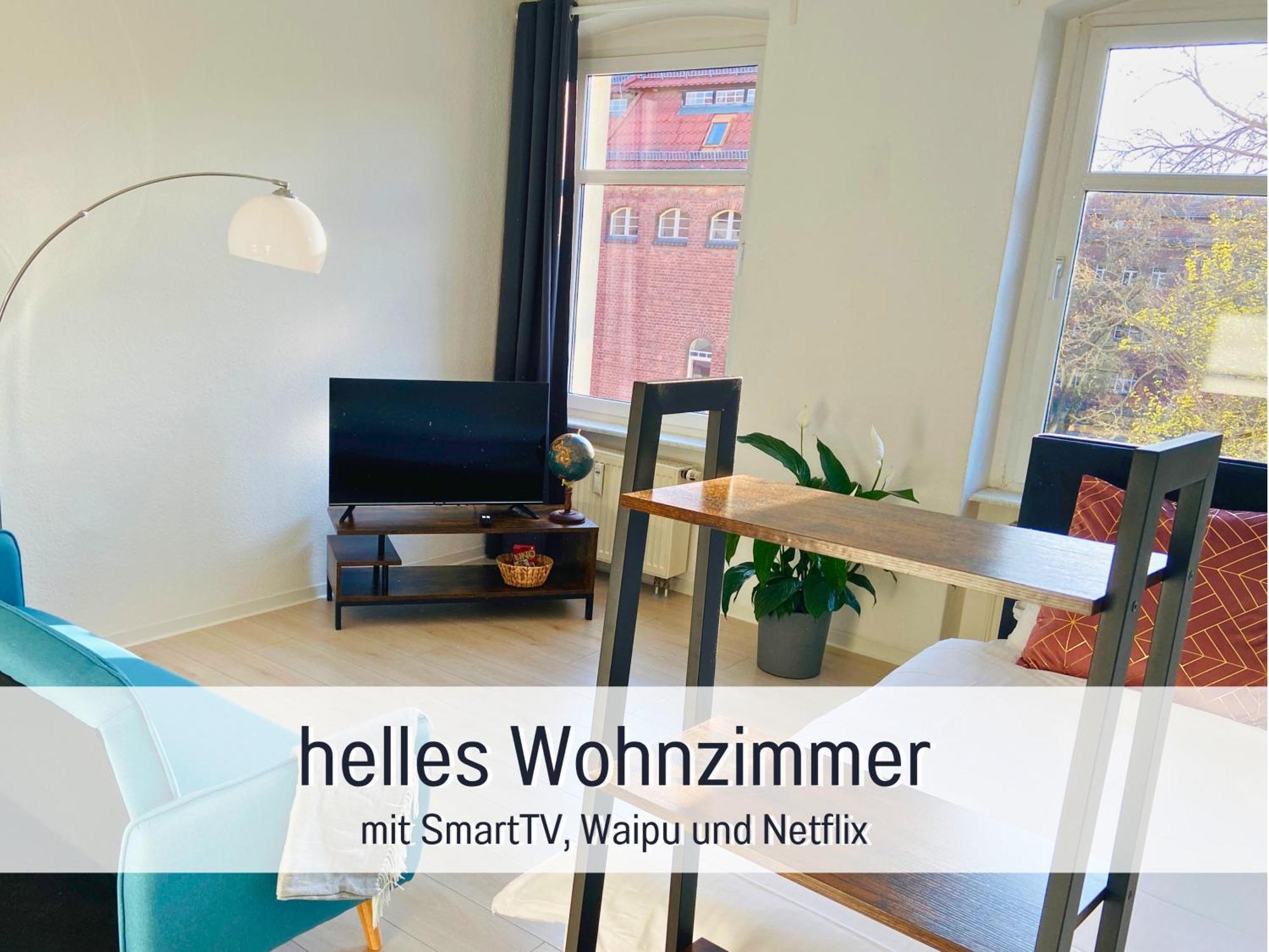 Stadtapartment By Live It - Voll Ausgestattete Kueche, Smarttv, Waschtrockner, 1-5 Pers 브란덴부르크 외부 사진